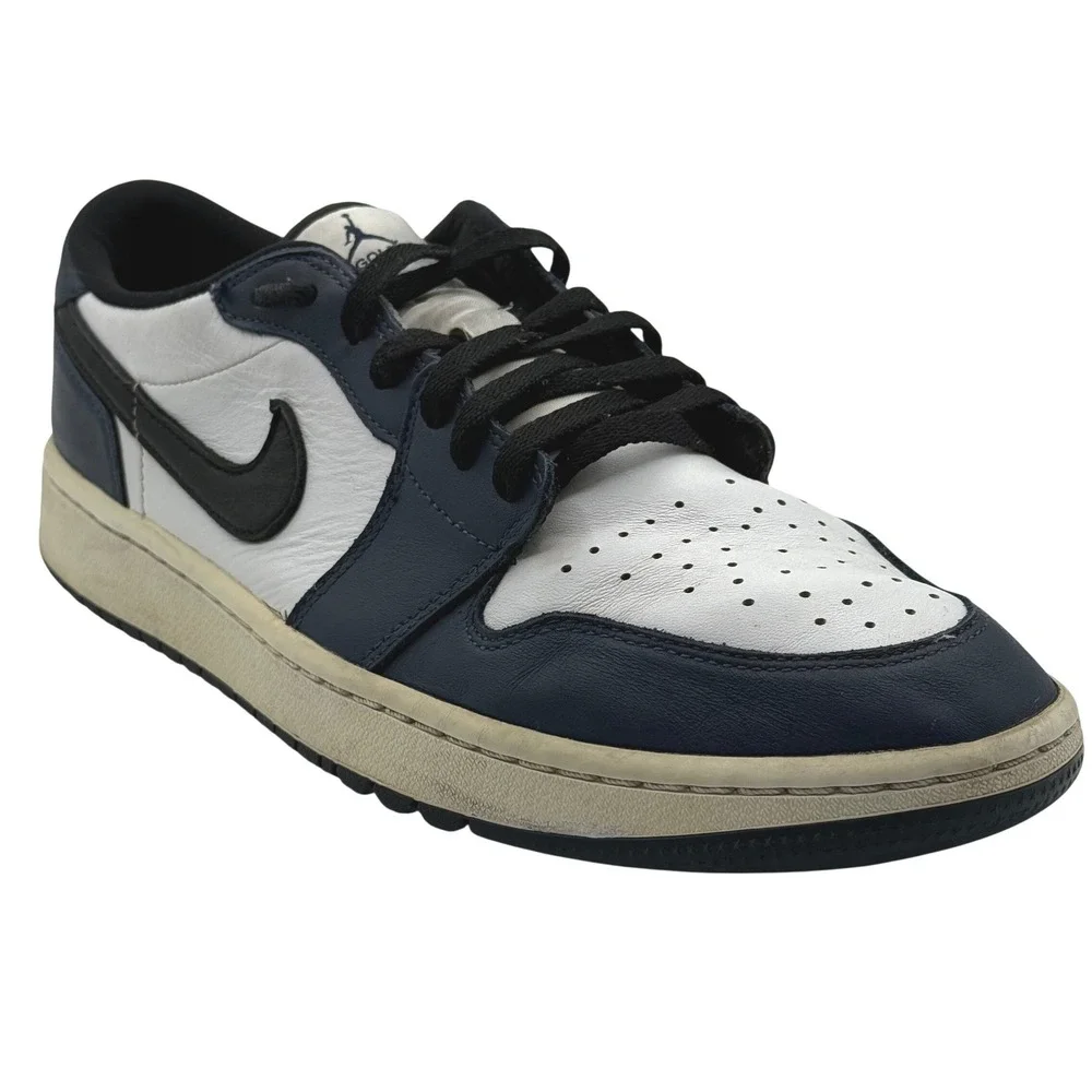 Nike Air Jordan 1 Low Golf Midnight Navy Mens Size 12 Spikeless Golf DD9315-104
